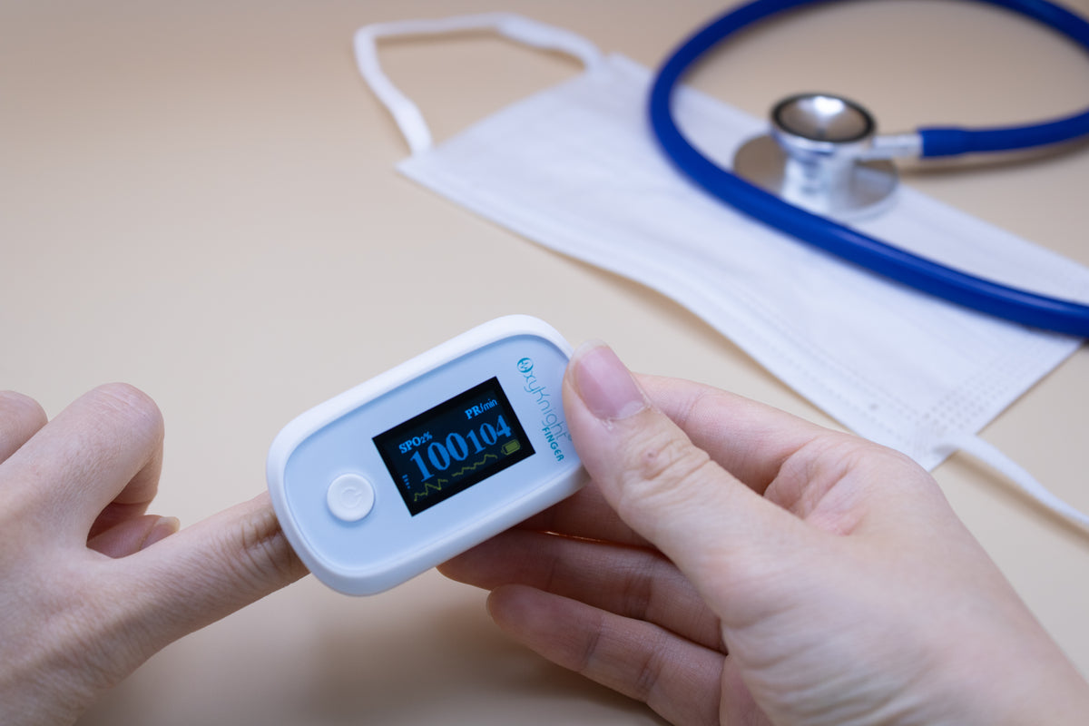 OxyKnight® Fingertip Pulse Oximeter RX (Prescription or Professional Use Only)