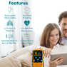 Rechargeable Pulse Oximeter Features