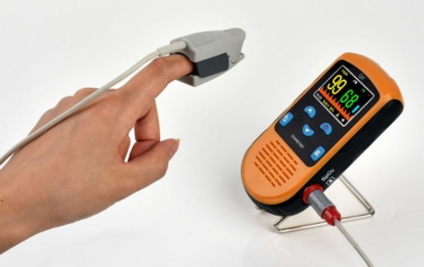 Up To 86% Off on Finger Pulse Oximeter Wrist D