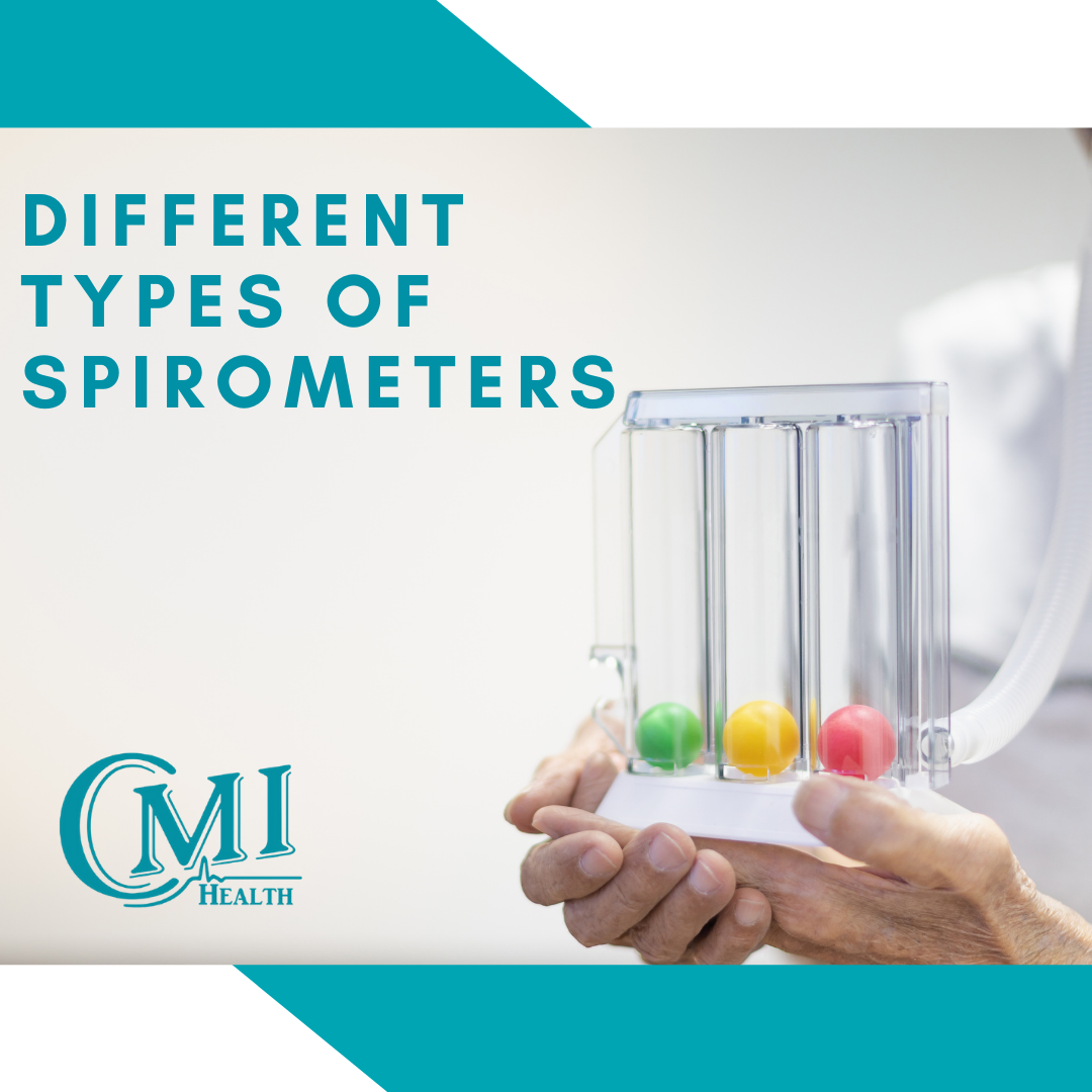 Different Types of Spirometers CMI Health CMI Health Store