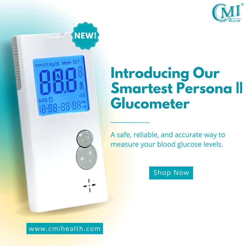 Introducing the Smartest Persona II Glucometer | CMI Health Blog