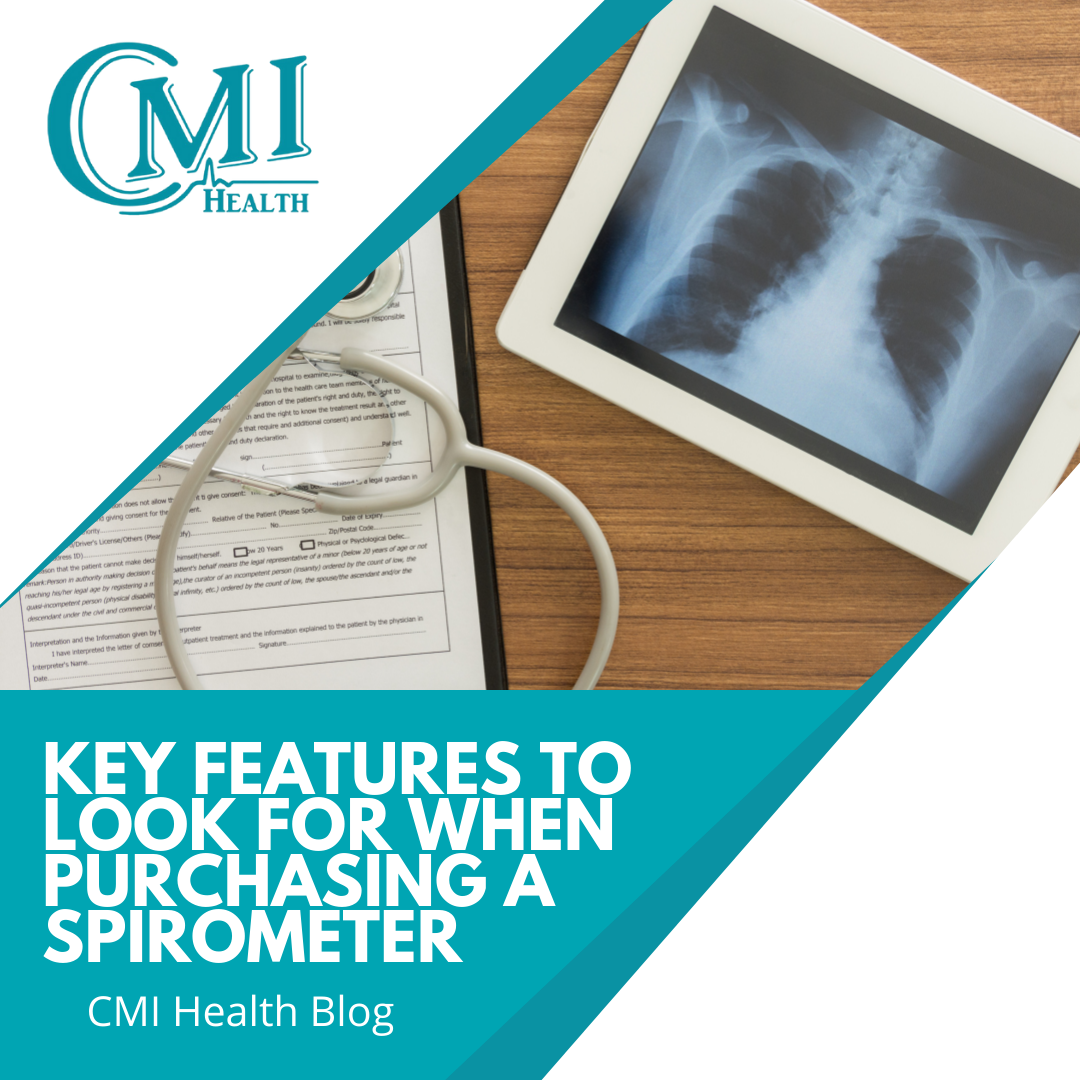 What are the key features to look for when purchasing a spirometer? - CMI Health Blog 