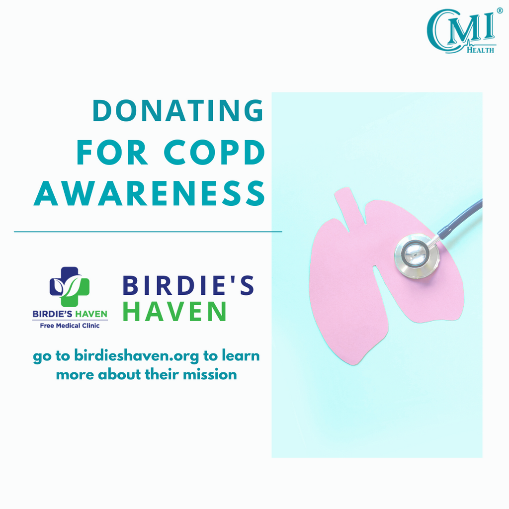 Donating for COPD Awareness | CMI Health Blog