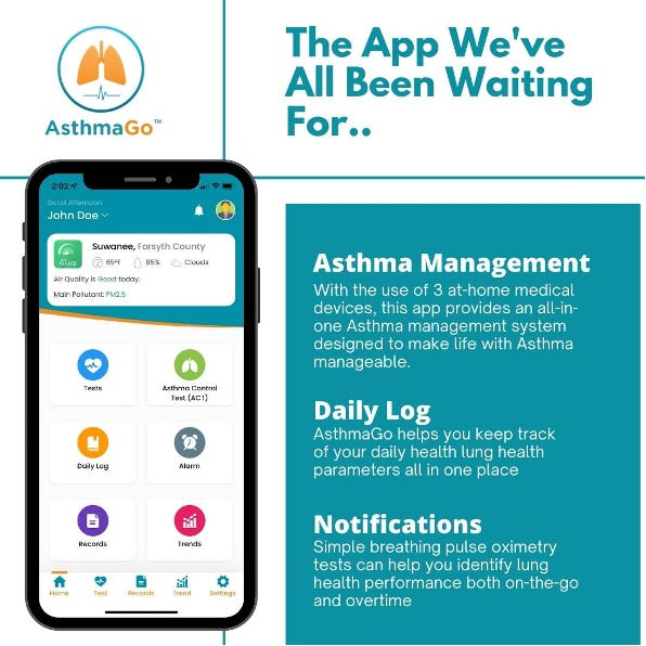 AsthmaGo - CMI Health Remote Asthma Monitoring Solution