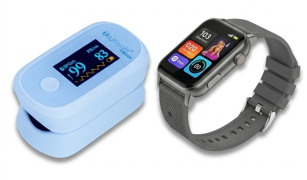 Pulse Oximeter vs Smartwatch: Which Is Better for Blood Oxygen?