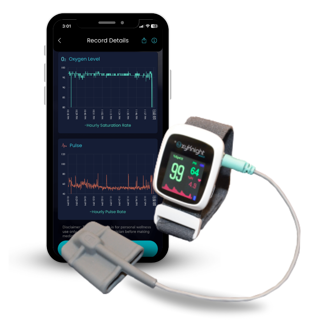 OxyKnight® Watch | Smart Sleep Oximeter