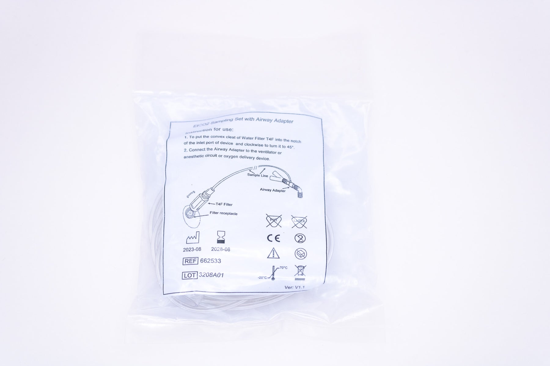 Sample Line Kit | Capnograph PC-900B – CMI Health Store