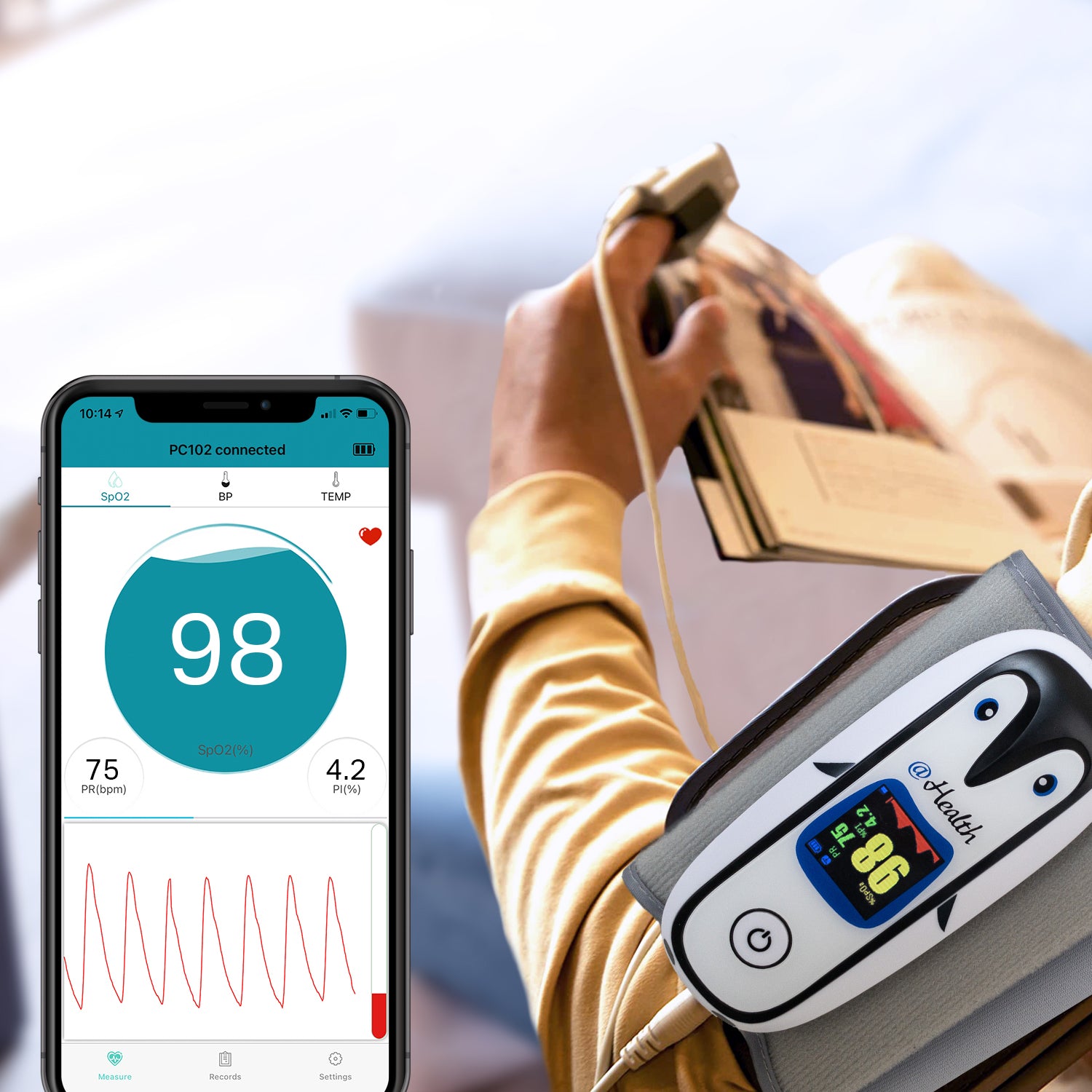 Best bluetooth and wireless smartphone connected blood pressure cuffs