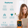 Features of CMI Health Battery Operated Pulse Oximeter