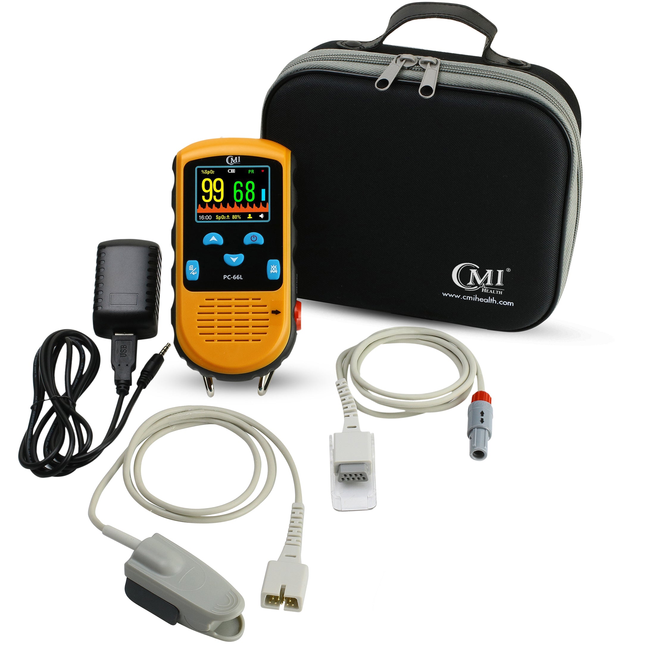 Rechargeable  Handheld Pulse Oximeter PC-66L